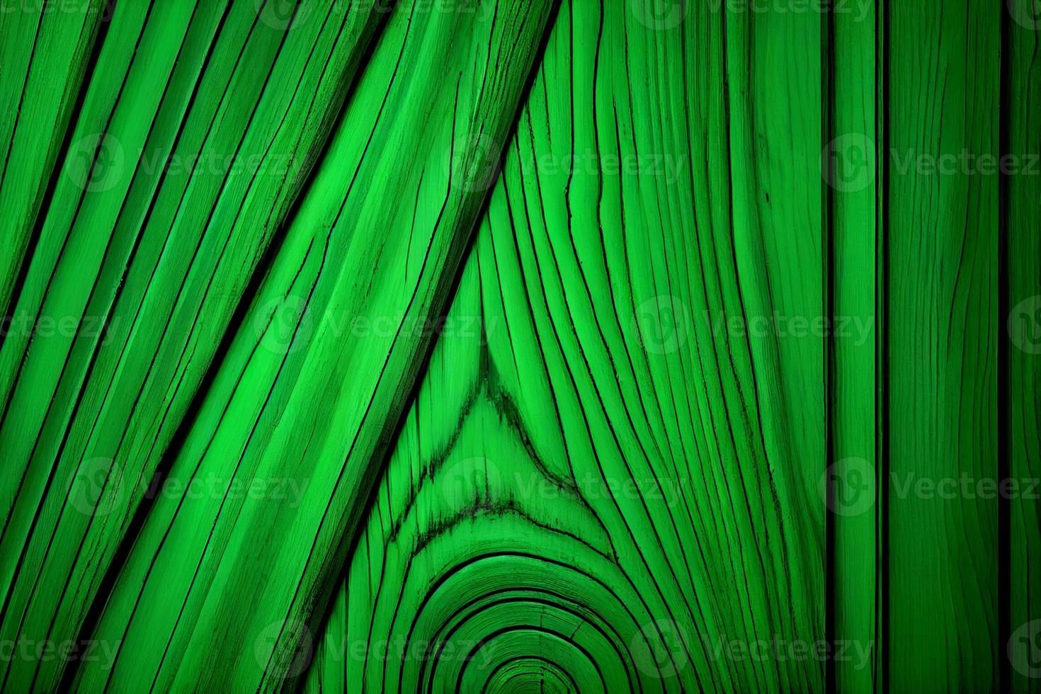 mörk grön Färg trä- vägg textur mönster för st. Patricks dag kort bakgrund också ha kopia Plats för text foto
