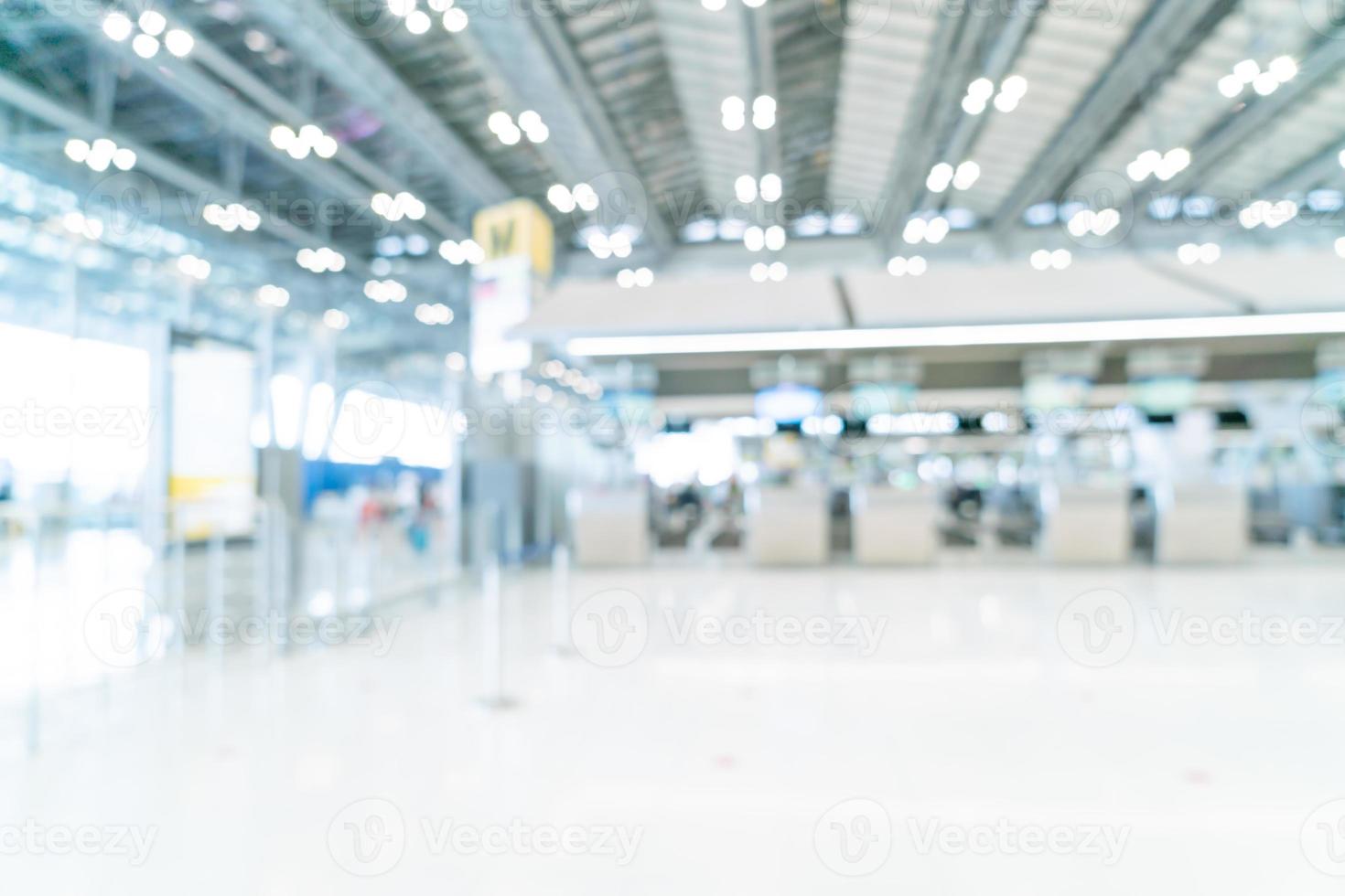 abstrakt oskärpa flygplatsterminal för bakgrund foto
