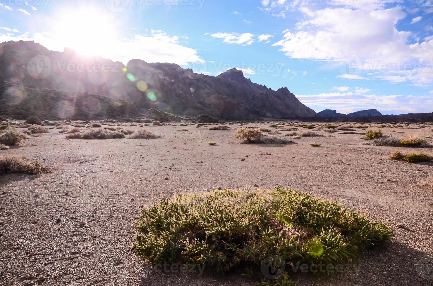 natursköna bergslandskap foto