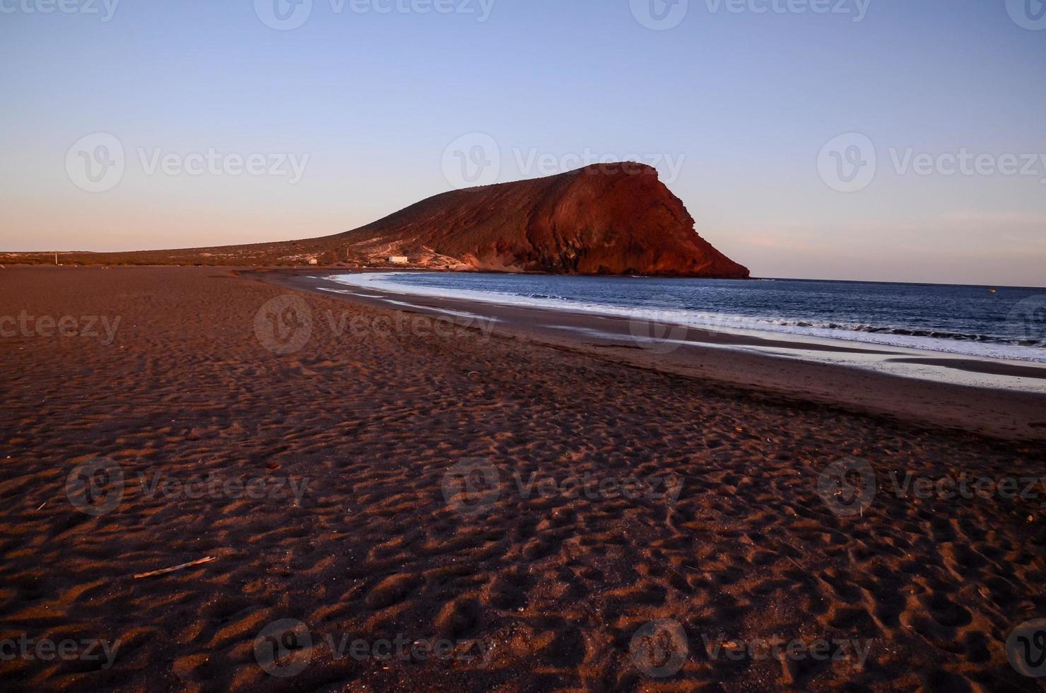 naturskön kust se foto