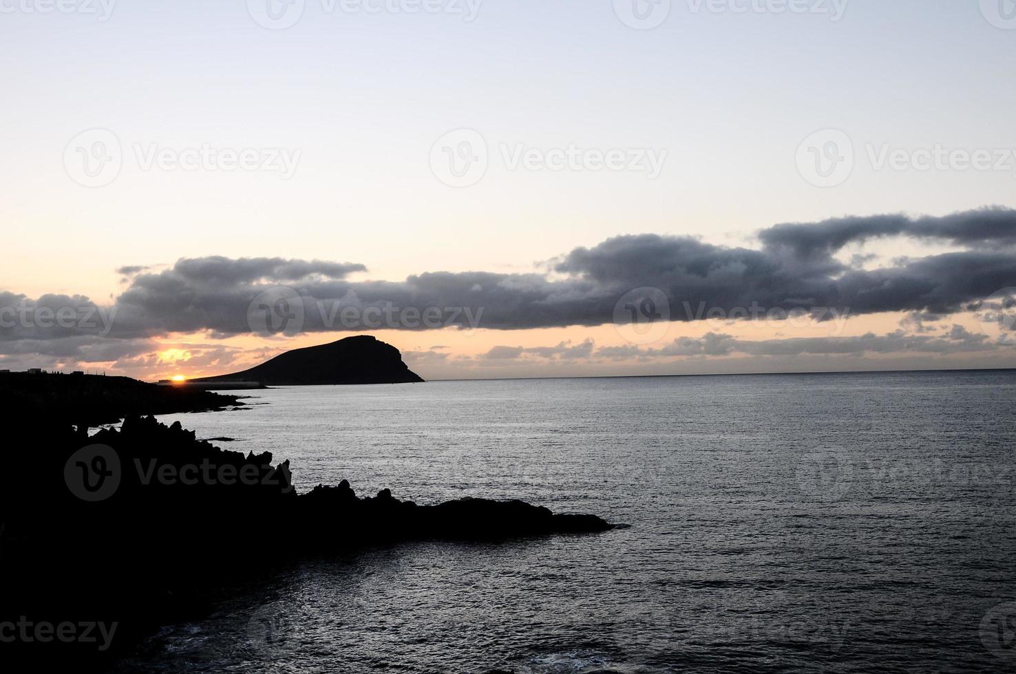 naturskön kust se foto