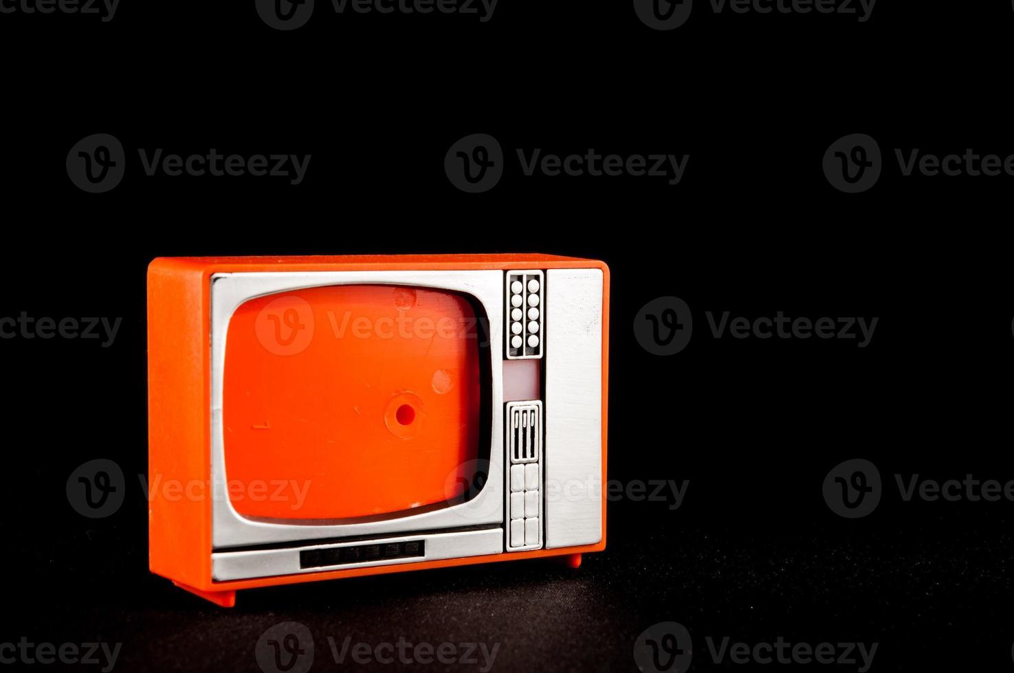 orange TV uppsättning foto