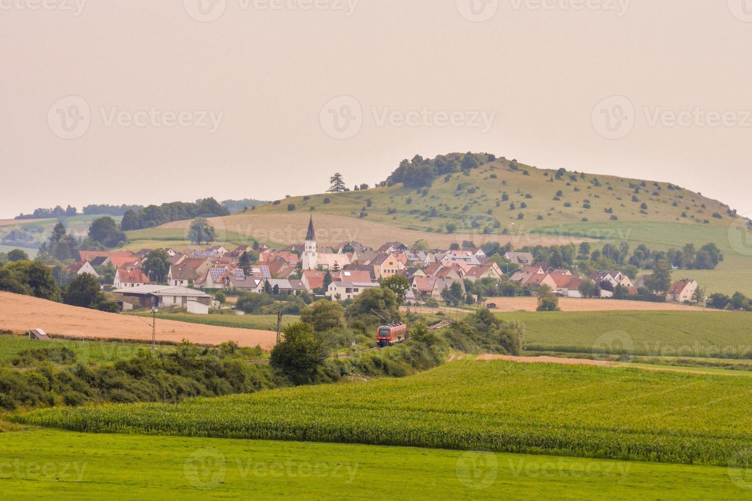 natursköna bergslandskap foto