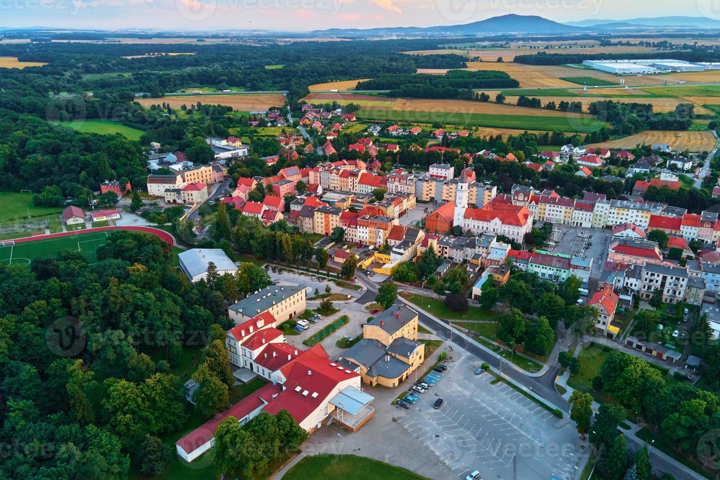 antenn se av små tpwn i Europa foto