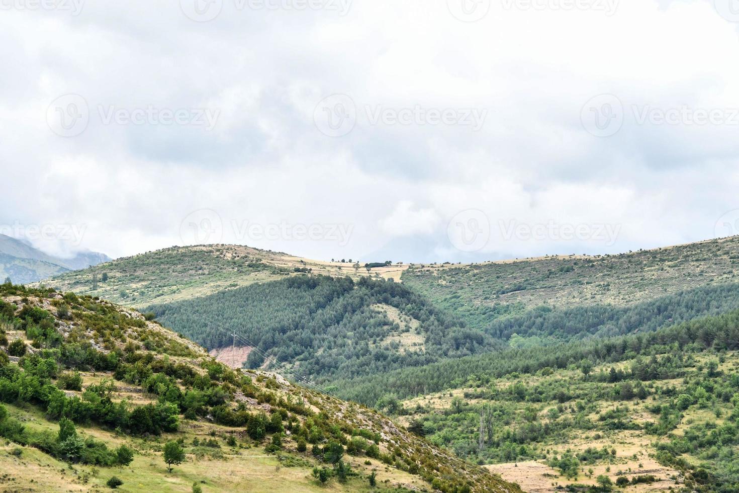 natursköna bergslandskap foto