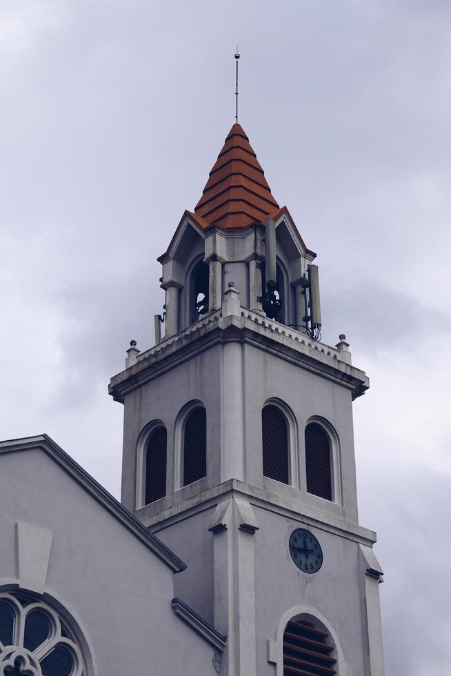 kyrka arkitektur i bilbao stad, spanien foto