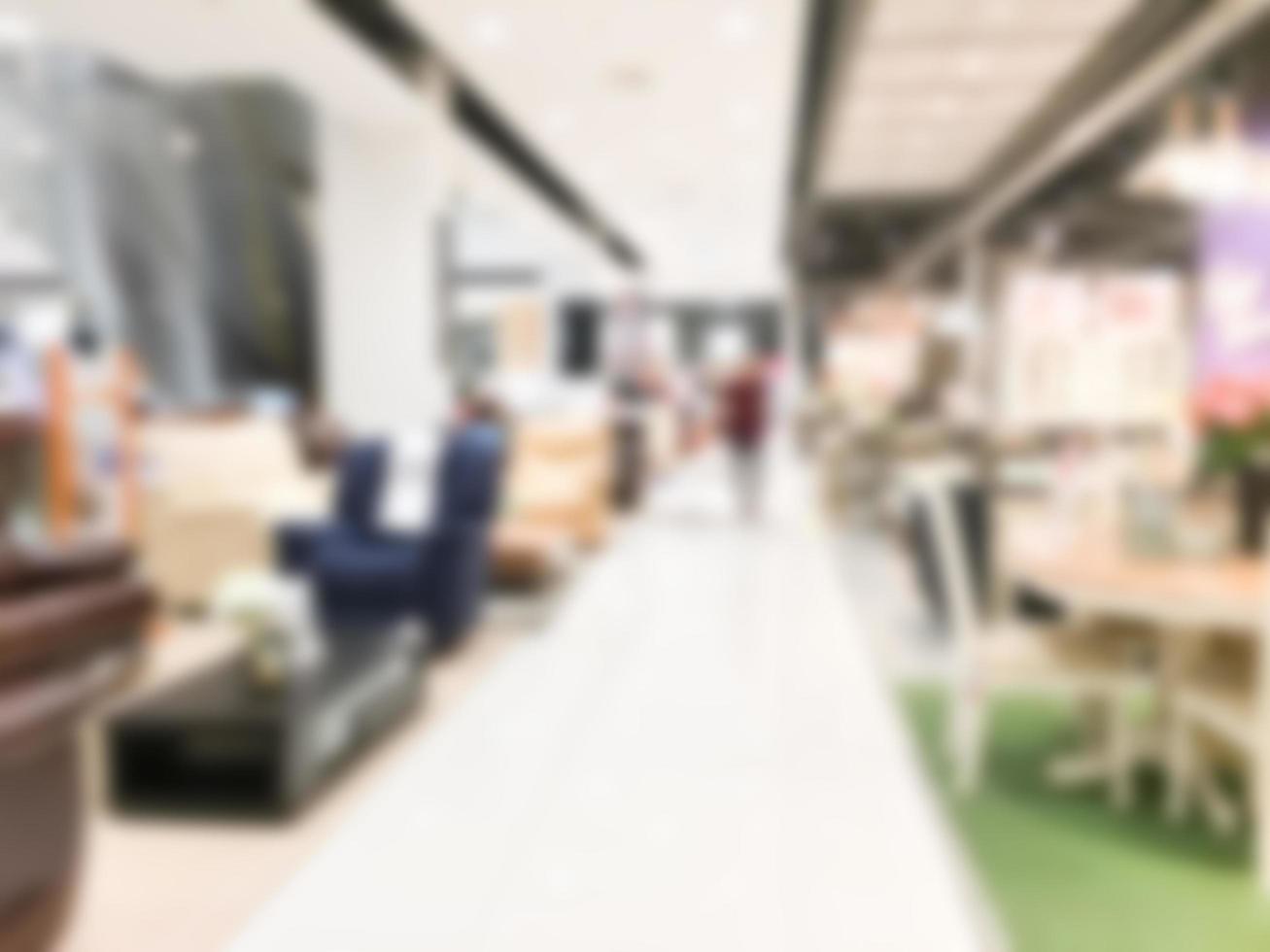 abstrakt defocused shopping mall interiör foto