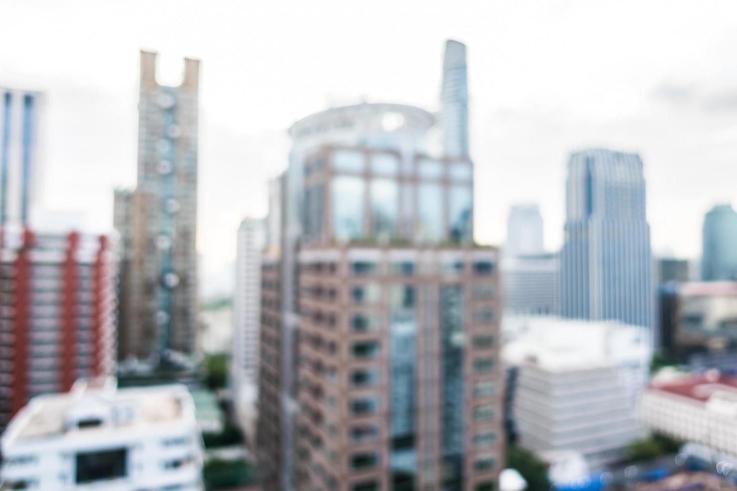 abstrakt defokuserad bangkok stadsbakgrund foto