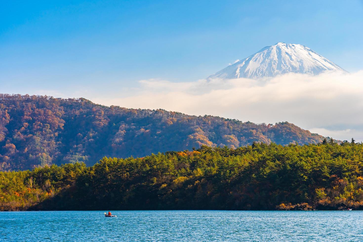 landskap vid Mt. fuji, japan foto