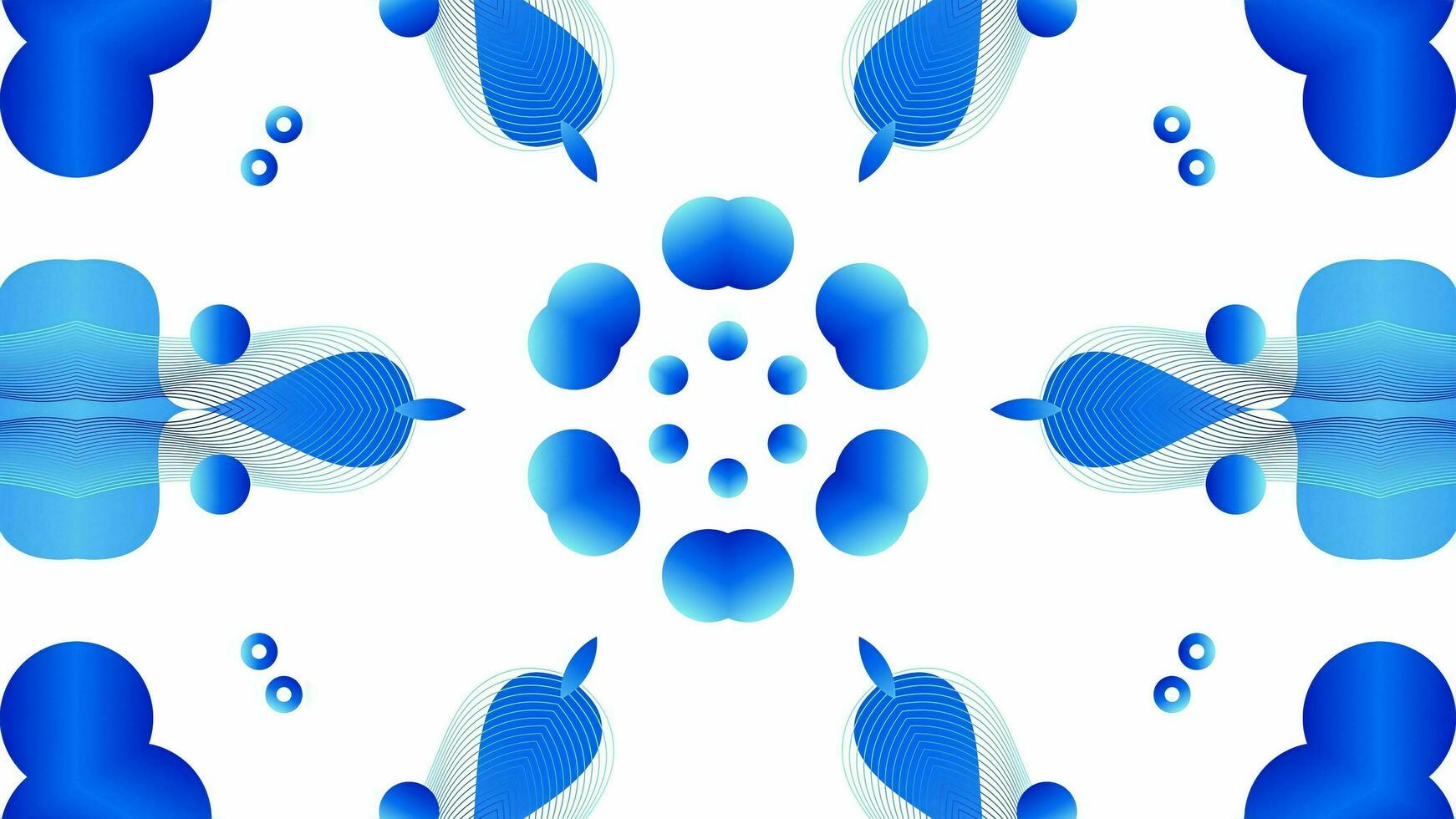Illustration 3d av den mångfärgade skinande kalejdoskopprydnaden foto