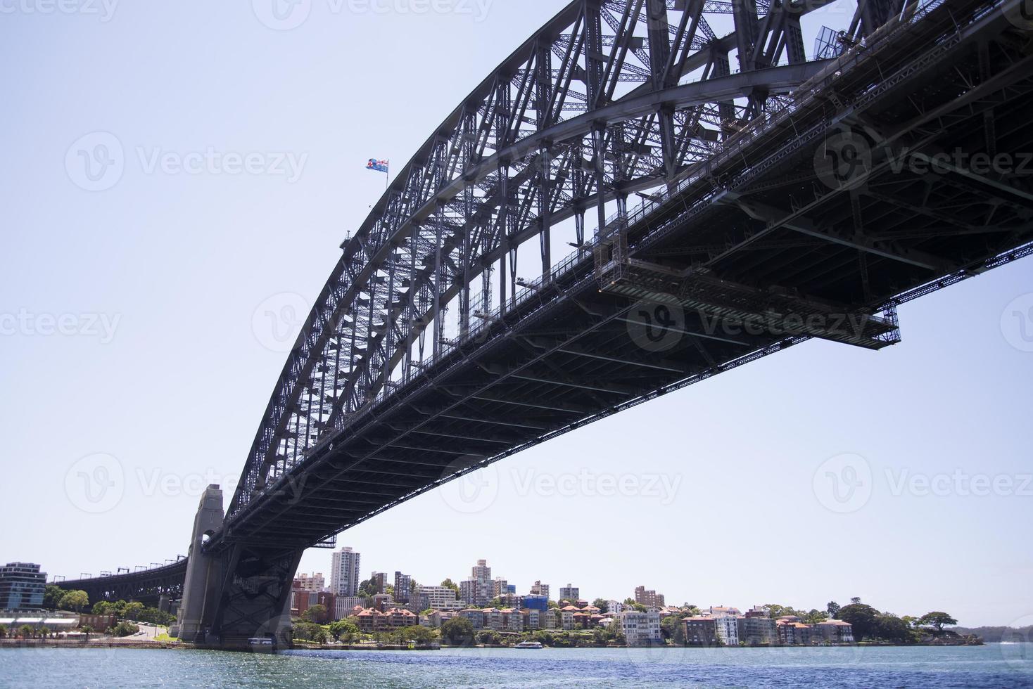 vy vid Sidney Bridge foto