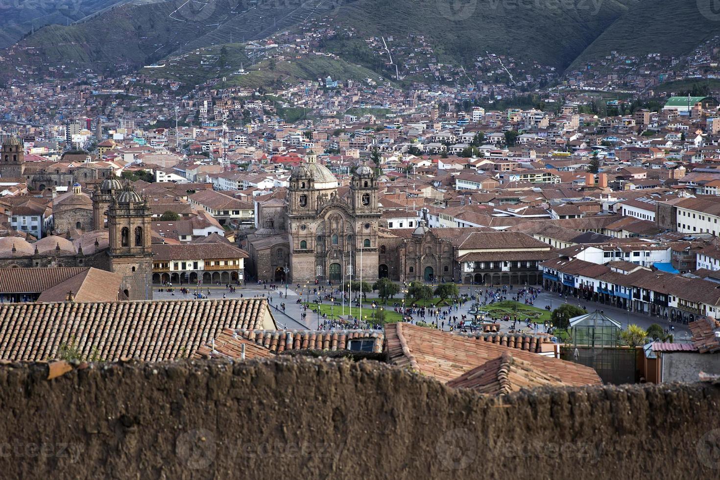 stadskusco i peru foto