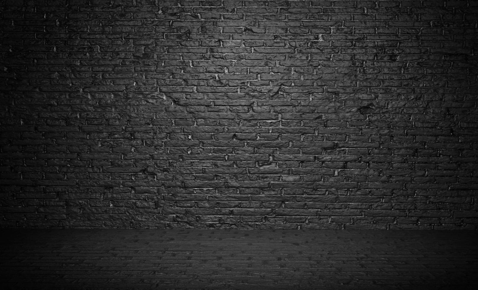 3d grunge vägg textur svart bakgrund foto