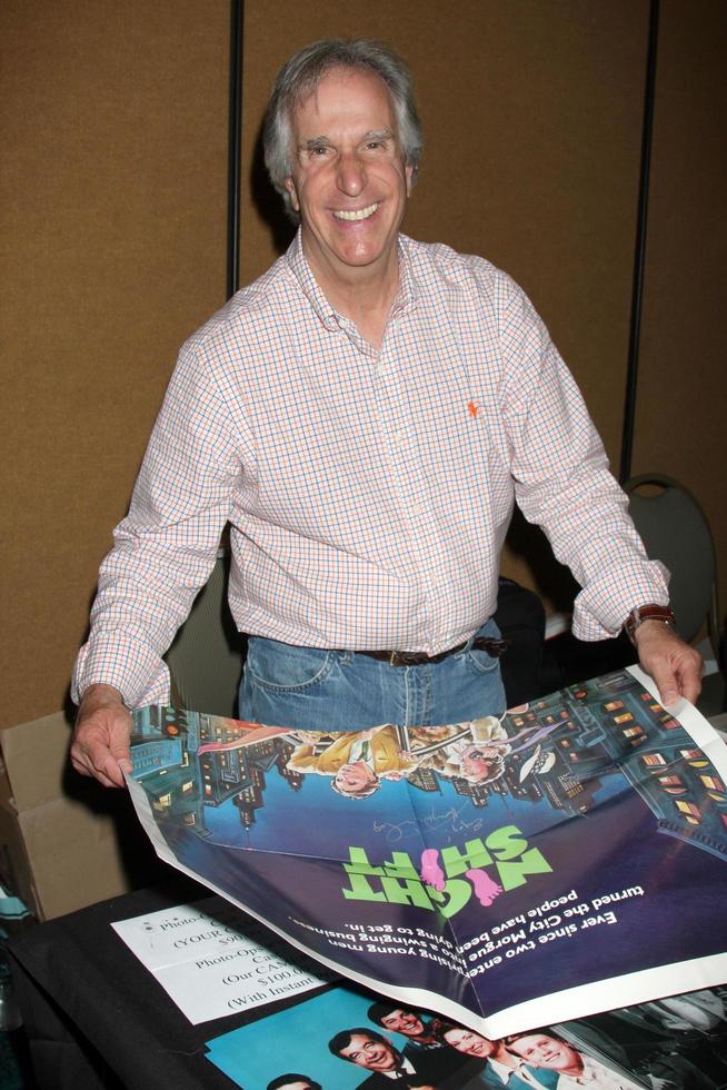 henry winkler på de hollywood samlare visa i burbank ca på juli 18 2009 2008 foto