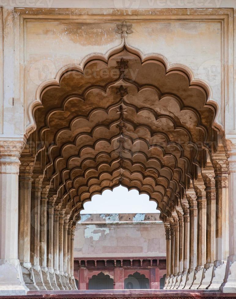 agra fort i agra, uttar pradesh, indien foto