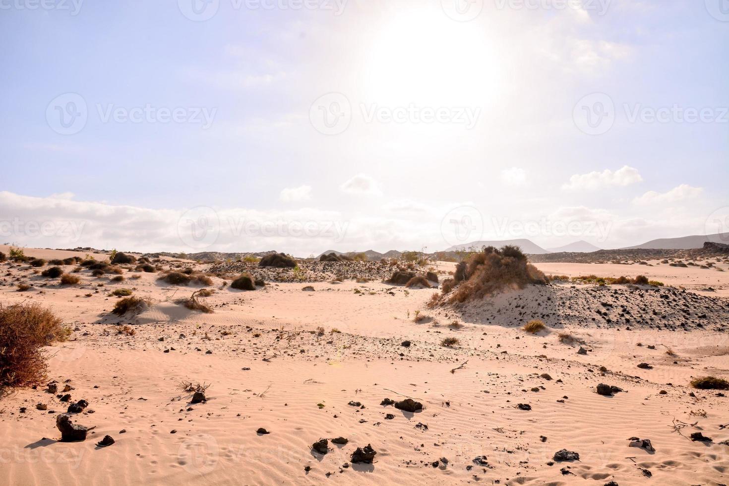 naturskön öken- landskap foto