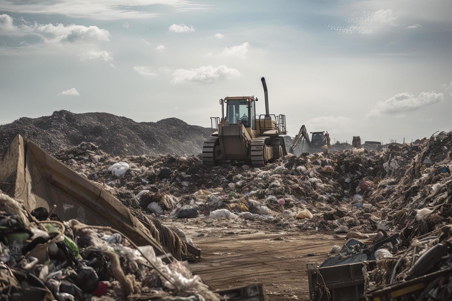 avfall plast flaskor och Övrig typer av plast avfall på de thilafushi avfall förfogande webbplats foto