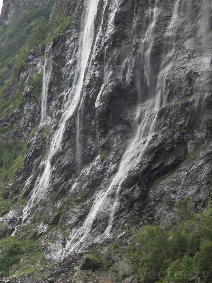 cruising i de fjordar av Norge foto