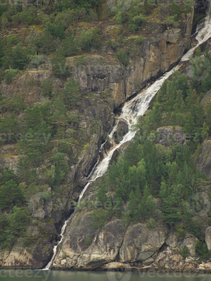 cruising i de fjordar av Norge foto