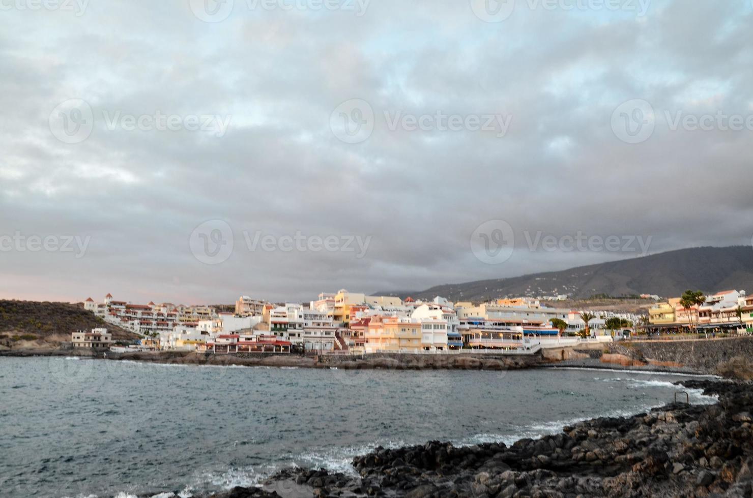 stad på de kust foto