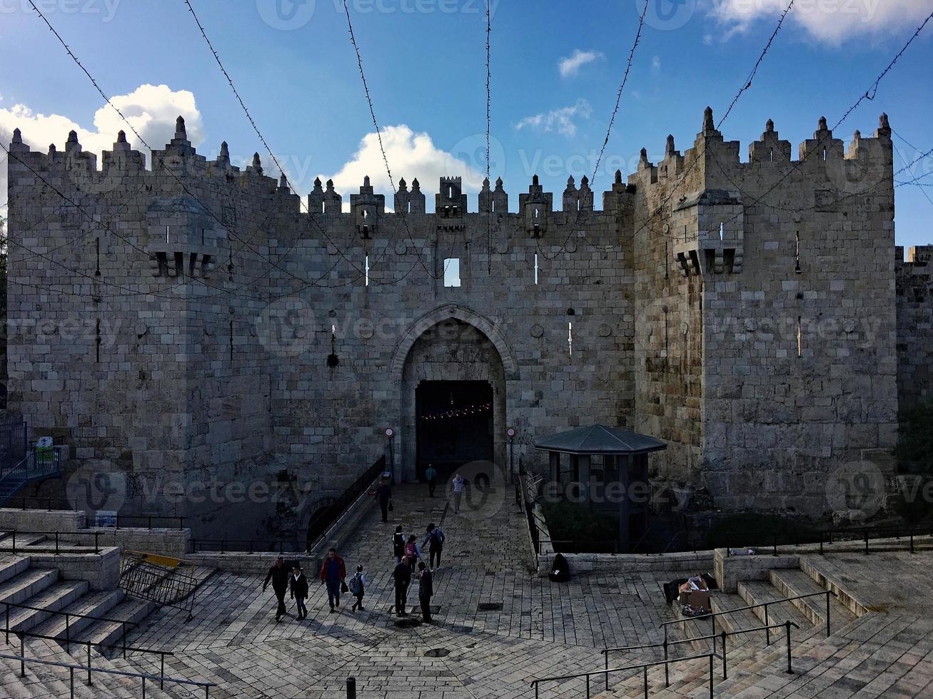 utsikt över jerusalem i israel foto