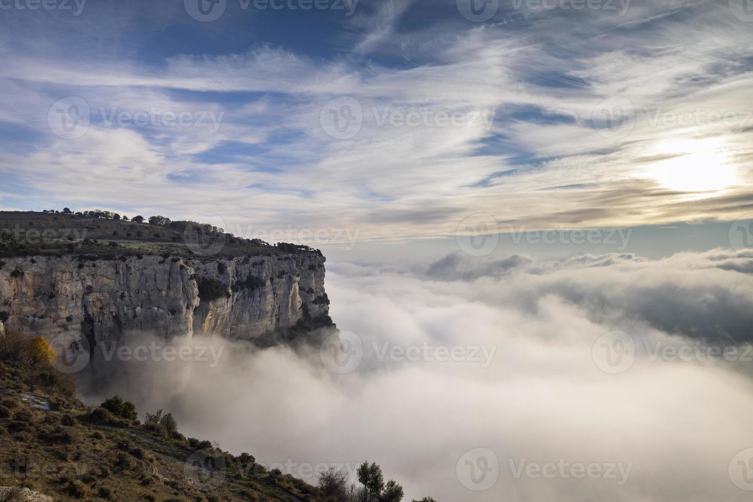 de skön tavartet berg landskap, catalunya, Spanien foto