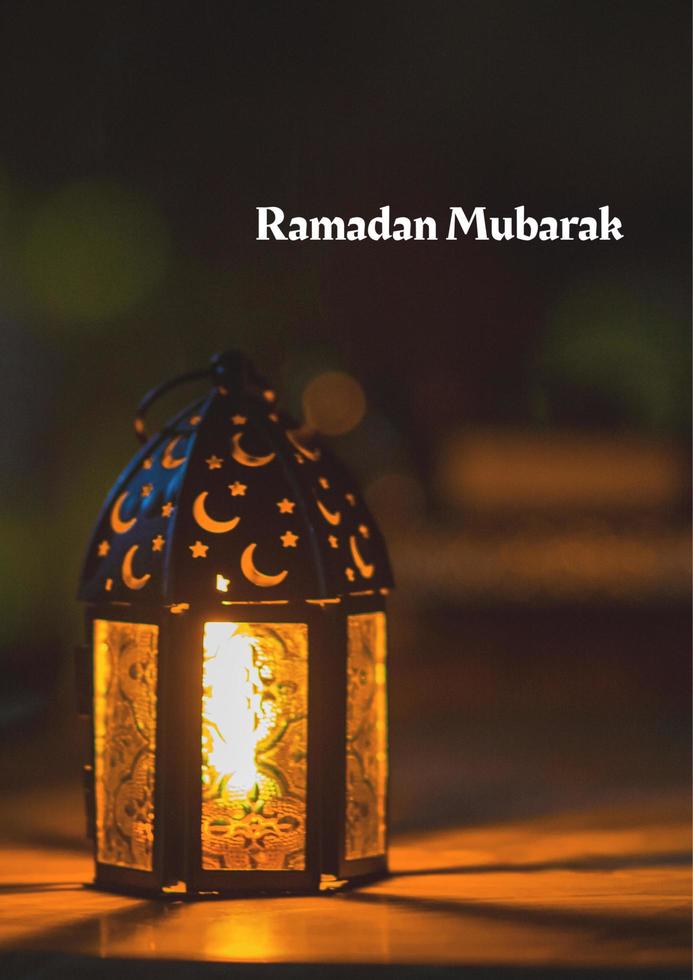 ramadan mubarak Foto
