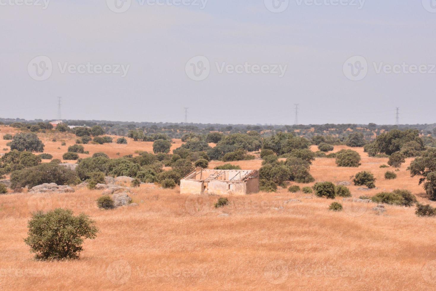 naturskön lantlig landskap foto