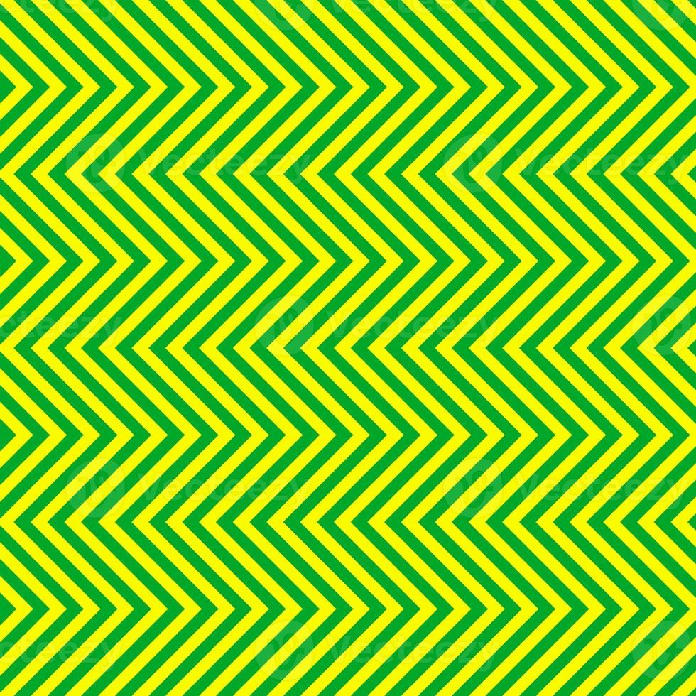 klassisk grön och gul sparre sömlös mönster. sömlös zig zag mönster bakgrund. regelbunden textur bakgrund. lämplig för affisch, broschyr, folder, bakgrund, kort, etc. foto