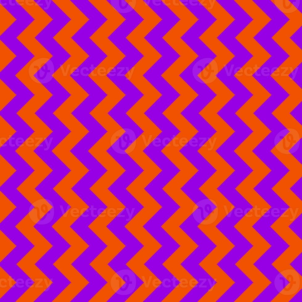 klassisk violett och orange sparre sömlös mönster. sömlös zig zag mönster bakgrund. regelbunden textur bakgrund. lämplig för affisch, broschyr, folder, bakgrund, kort, etc. foto