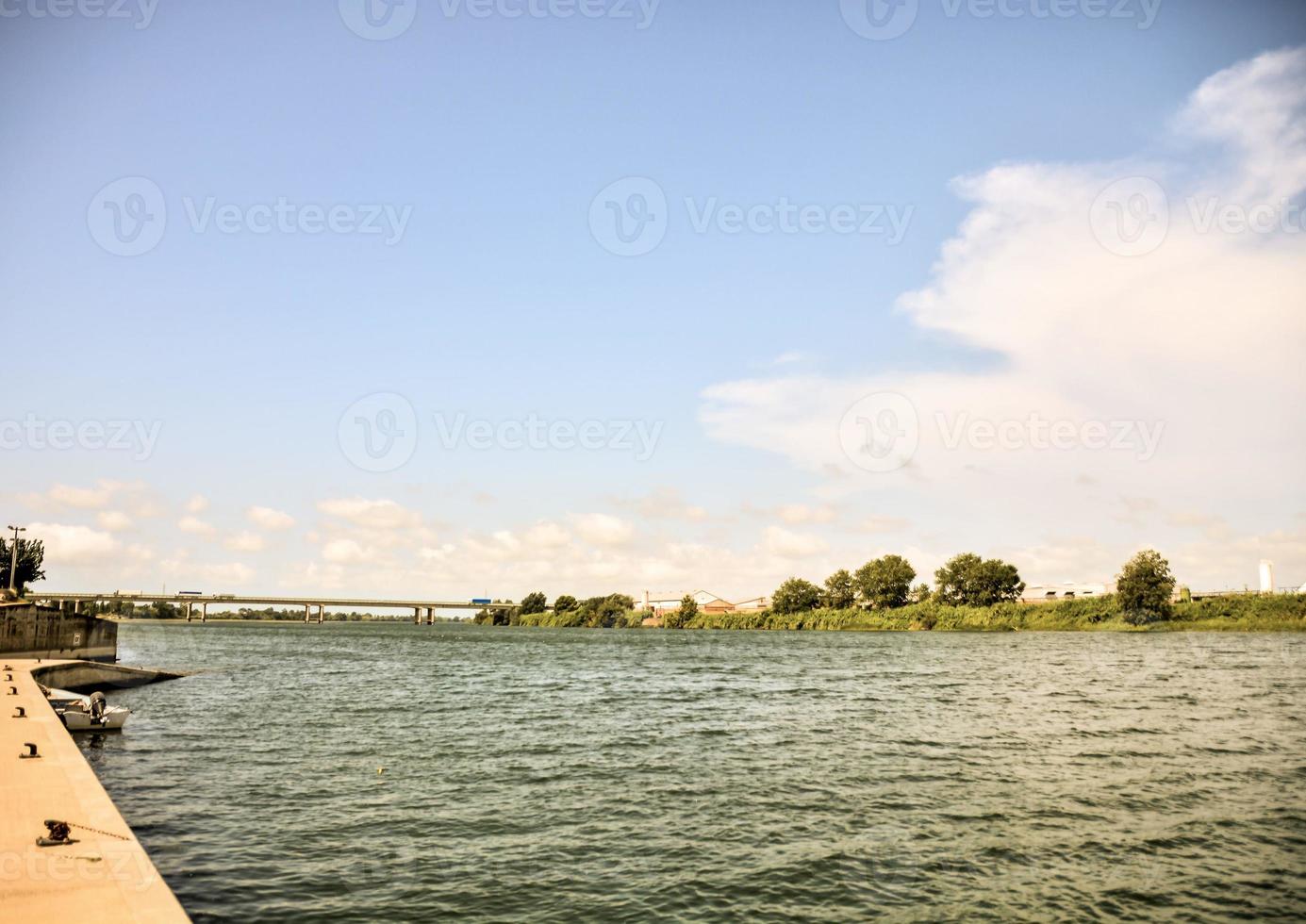 naturskön lantlig landskap foto