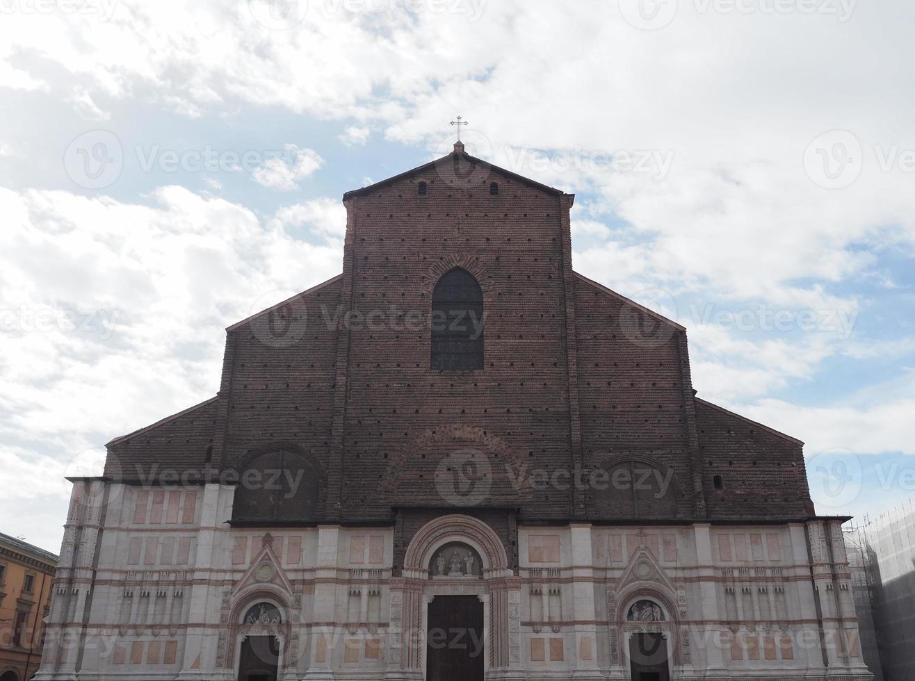 san petronio transl. st petronius kyrka i bologna foto