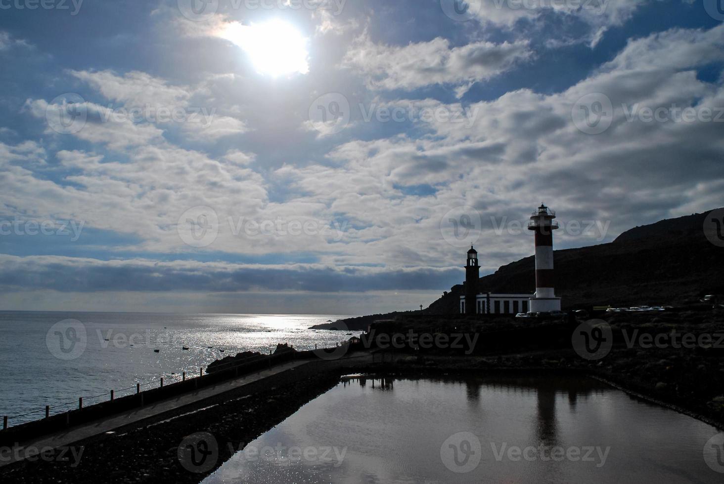 naturskön kust se foto