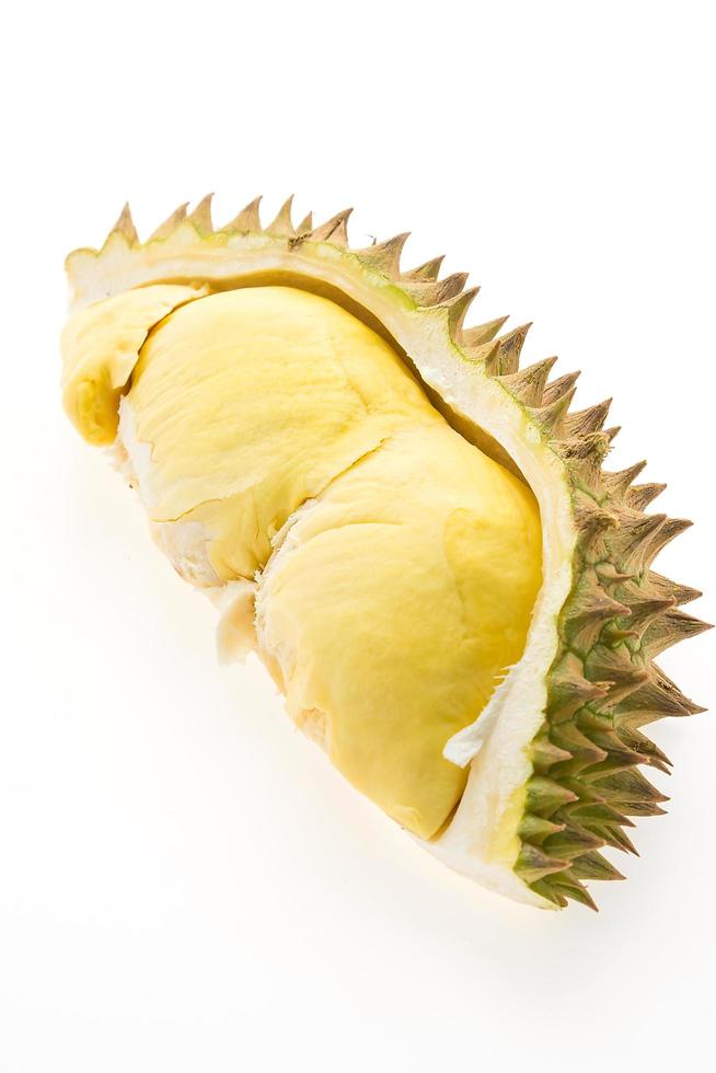 durian frukt isolerad foto