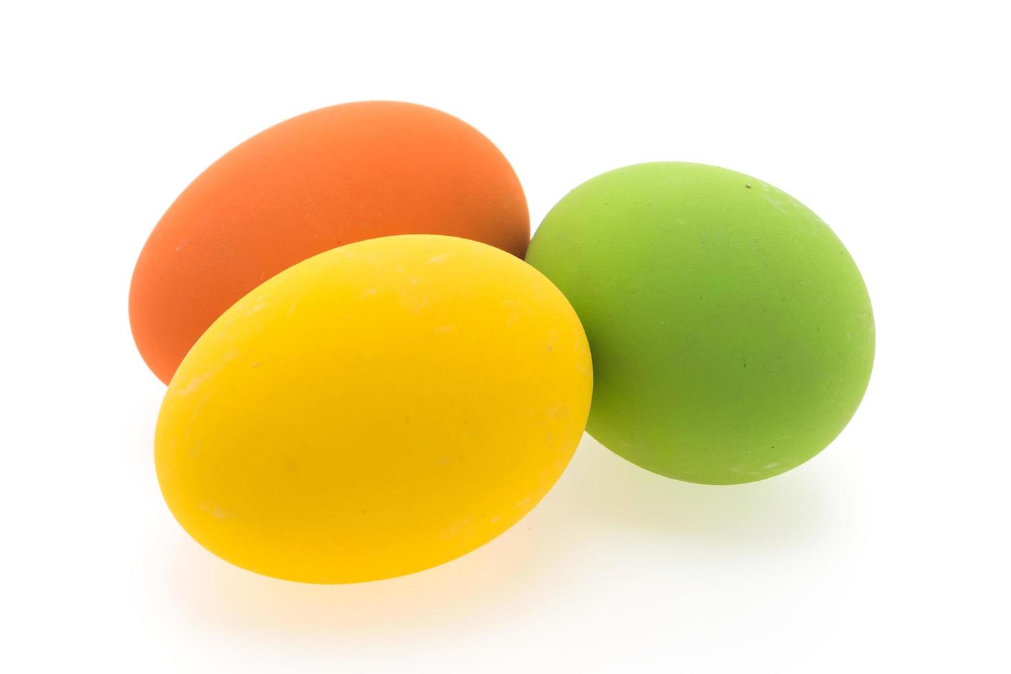påsk färgglada ägg foto