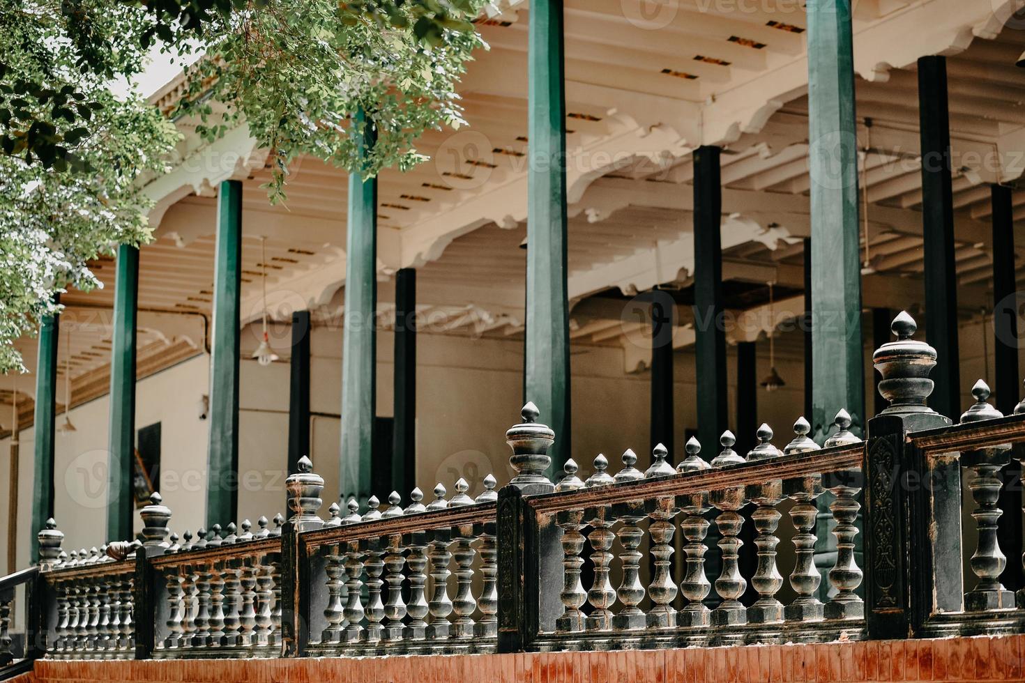 id kah moské är belägen i kashgar, xinjiang, Kina foto