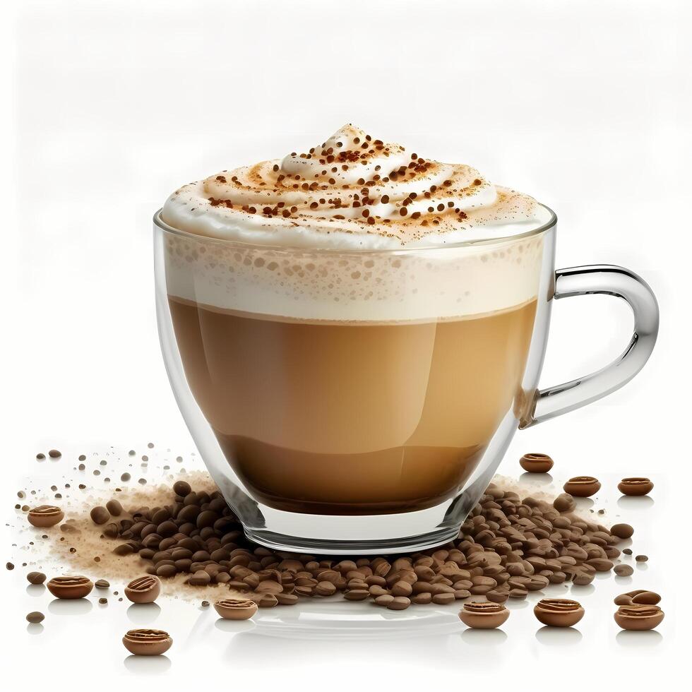 coffe illustration ai genererad foto