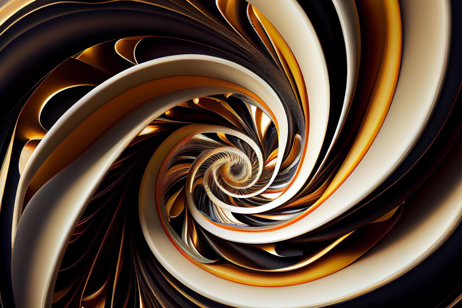 abstrakt bakgrund med dnk spiral. illustration generativ ai foto