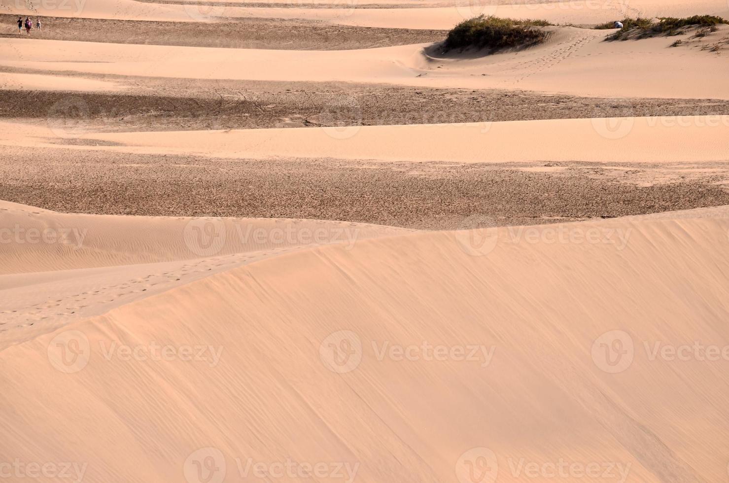 naturskön se av sand foto