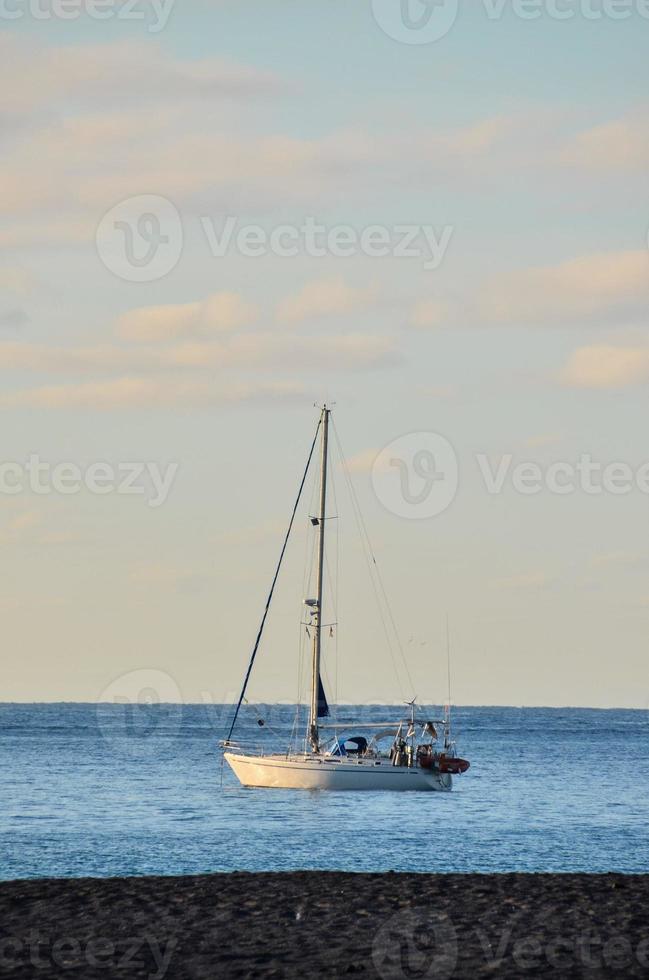 båt flytande på de hav foto