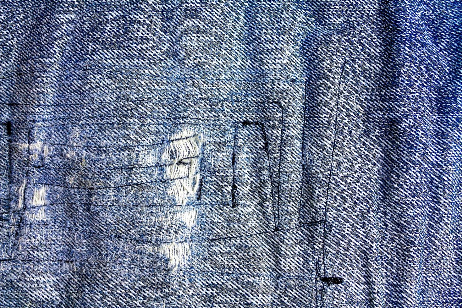 texturerat jeans bakgrund foto