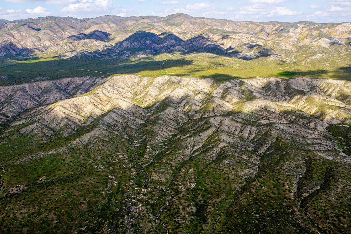 Santa Lucia bergskedja i Kalifornien foto