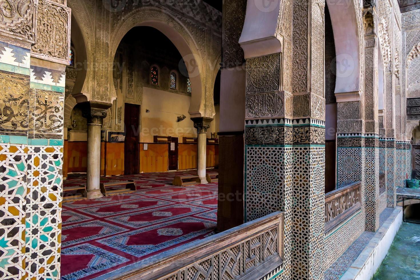 moské arkitektur i marocko foto