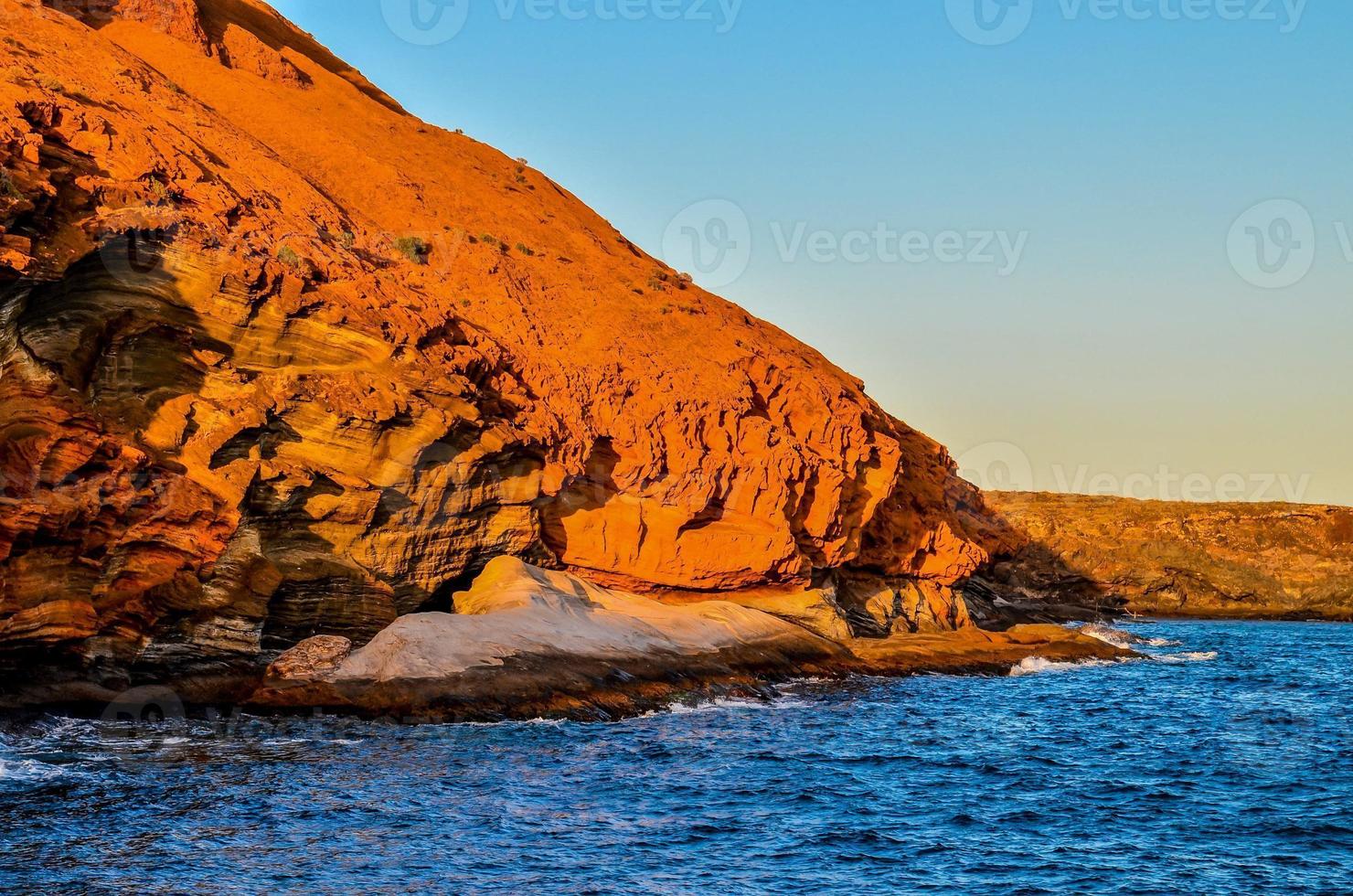 naturskön kust se foto