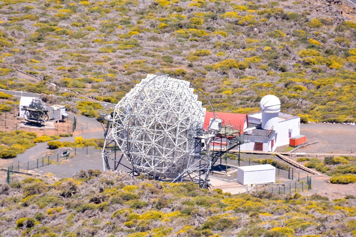 observatorium på teneriffa, spanien, 2022 foto