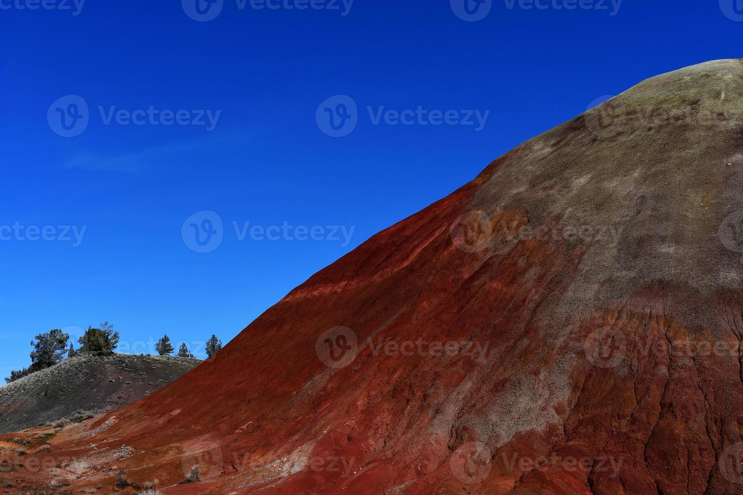 de målad kullar i wheeler grevskap, oregon foto