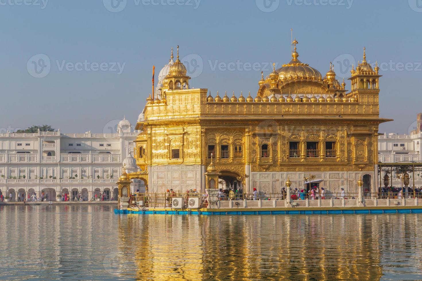 de gyllene tempel i amritsar, Indien foto