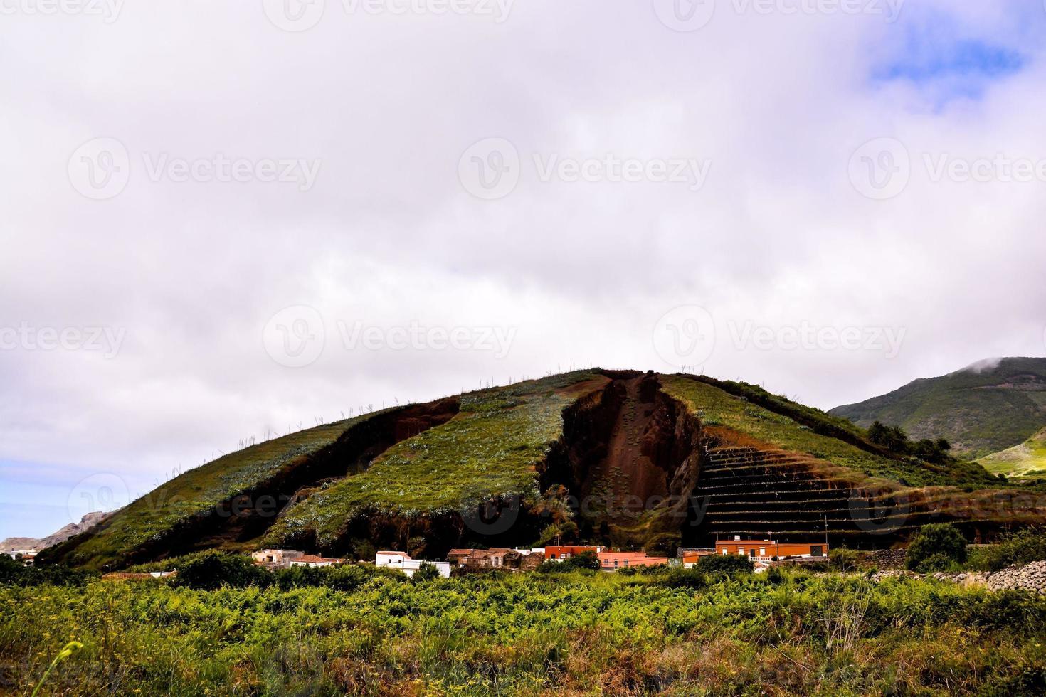 naturskön lantlig landskap foto