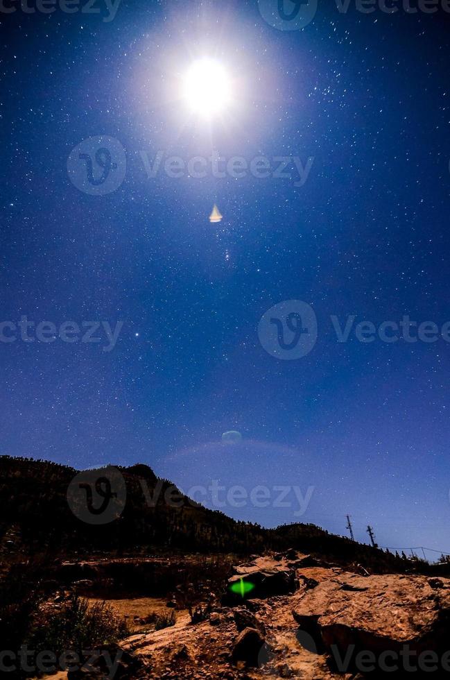 naturskön lantlig landskap foto