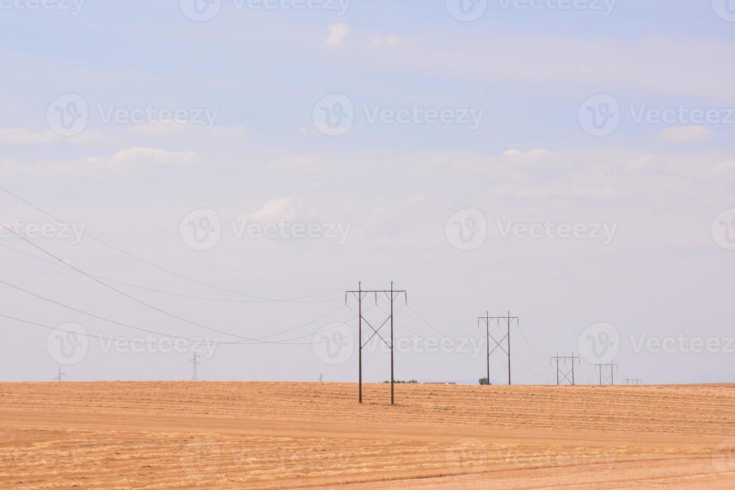 naturskön lantlig landskap foto